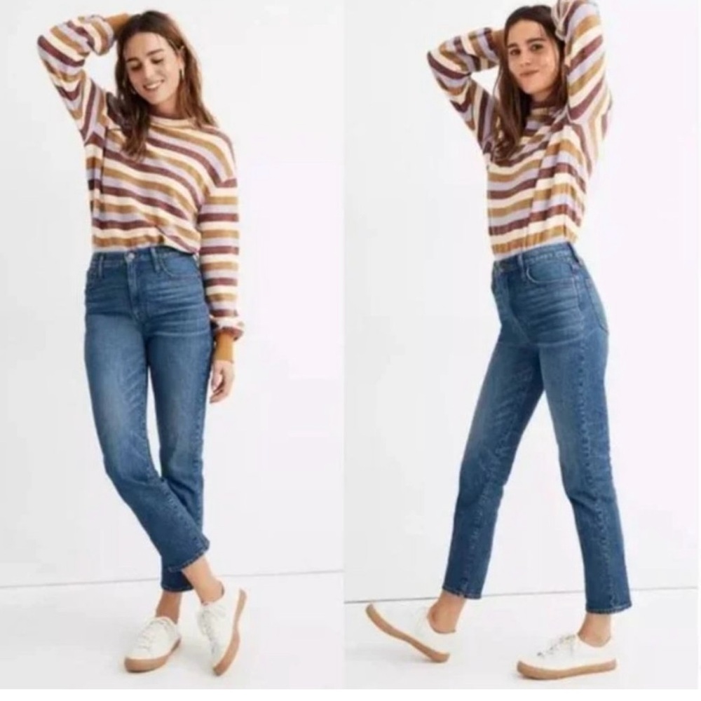 Madwell Classic Straight Jeans in Blue